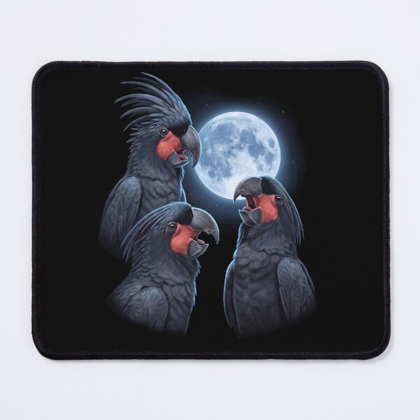 Item preview, Palm Cockatoo Howling Moon Art Parrot Lover designed and sold by TerryConnells.