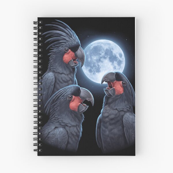 Item preview, Palm Cockatoo Howling Moon Art Parrot Lover designed and sold by TerryConnells.