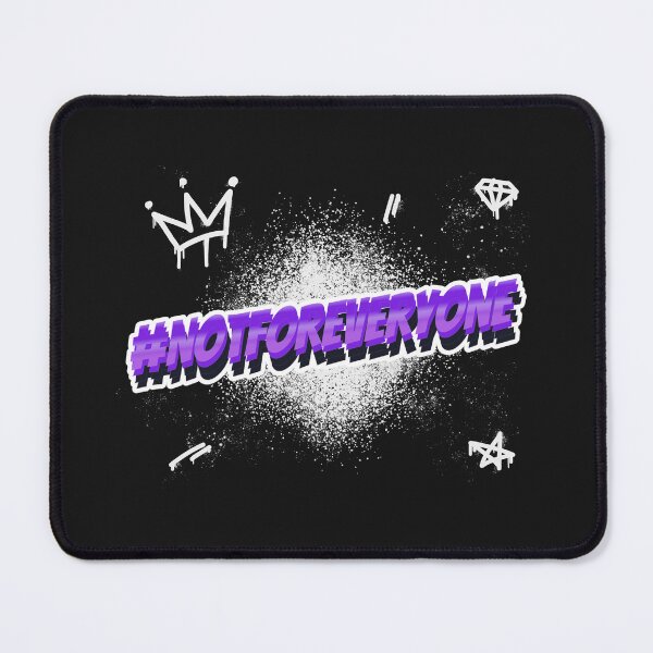 Item preview, #NotForEveryone Hashtag T-Shirt designed and sold by DwishOriginals.