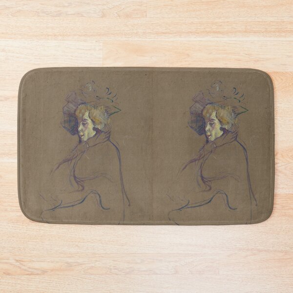 Item preview, Jane Avril by Henri de Toulouse-Lautrec | Vintage Paris Art Nouveau Poster Print designed and sold by artofuniverse.