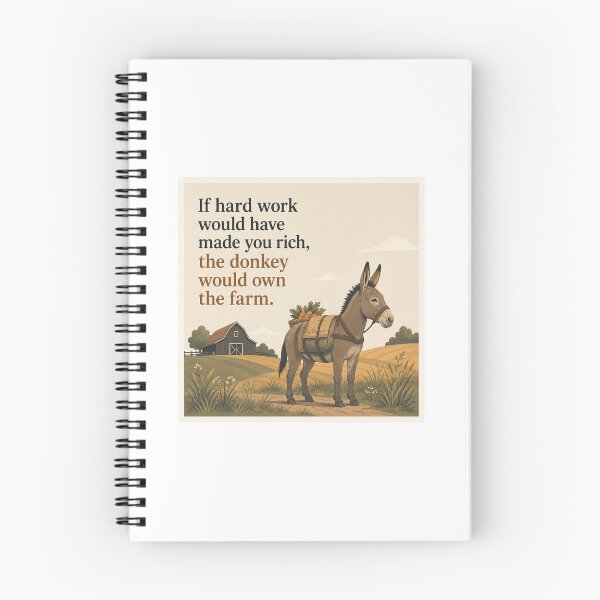 Item preview, The Donkey Would Own The Farm designed and sold by NorthKind.