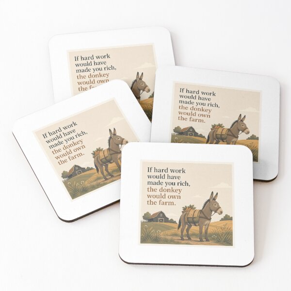 Item preview, The Donkey Would Own The Farm designed and sold by NorthKind.