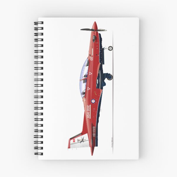 Item preview, PILATUS PC-21 A54-002 RAAF 2017 designed and sold by Grubby Fingers Aircraft Illustration.