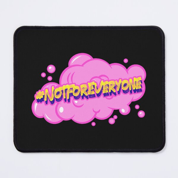 Item preview, #NotForEveryone Hashtag T-Shirt designed and sold by DwishOriginals.