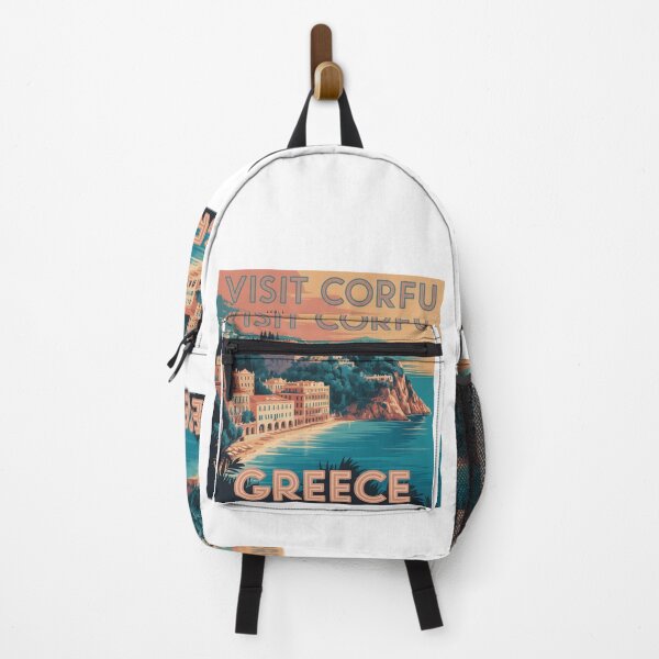 Item preview, Corfu Greece Travel Art designed and sold by AmazingWorld91.