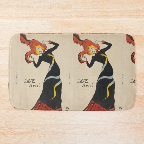 Item preview, Jane Avril by Henri de Toulouse-Lautrec | Belle Époque Cabaret Art Nouveau Poster Print designed and sold by artofuniverse.