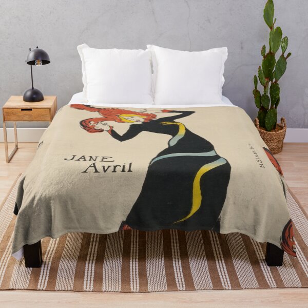Item preview, Jane Avril by Henri de Toulouse-Lautrec | Belle Époque Cabaret Art Nouveau Poster Print designed and sold by artofuniverse.