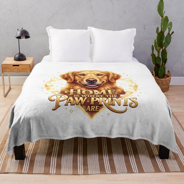 Item preview, Dog Lover Home Is Where The Paw Prints Are designed and sold by pradeepvisuals.