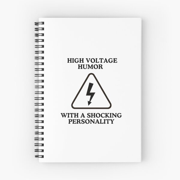 Item preview, High voltage humor with a shocking personality designed and sold by Cami & Co. Design.