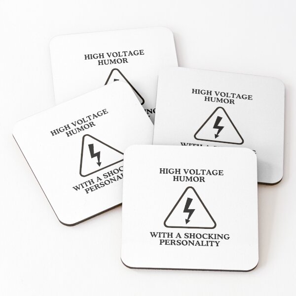Item preview, High voltage humor with a shocking personality designed and sold by Cami & Co. Design.