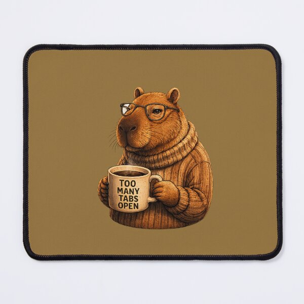 Item preview, Too Many Tabs Open designed and sold by BigBrainPrints.