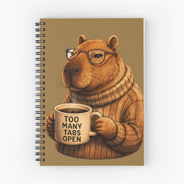 Item preview, Too Many Tabs Open designed and sold by BigBrainPrints.