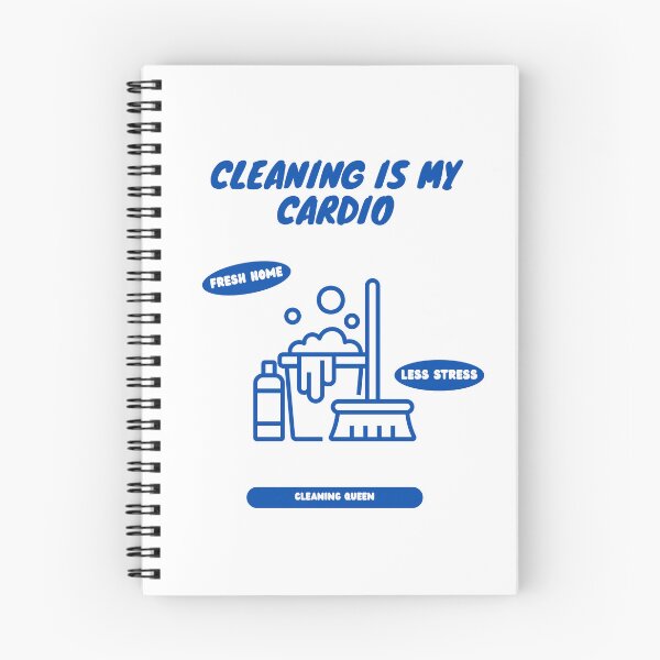 Item preview, Cleaning is my Cardio - Cleaning Queen designed and sold by Cami & Co. Design.