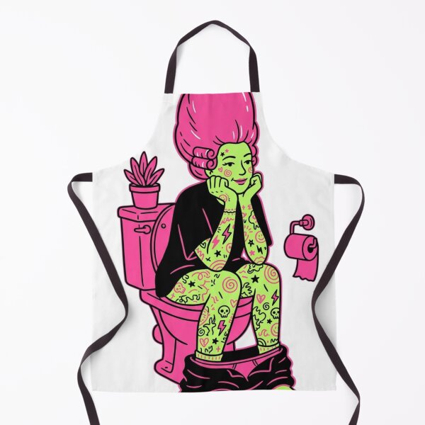 Item preview, “Toilet-Tatted Daydreamers & the Porcelain Prophecy” designed and sold by Print Fiction.
