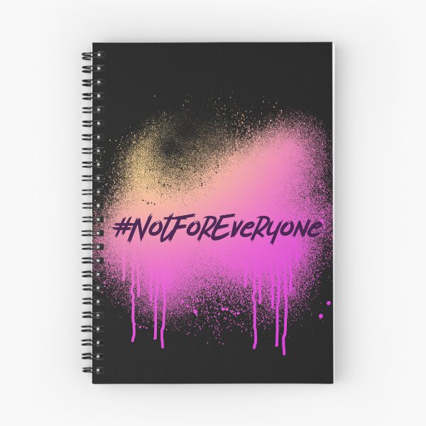 Item preview, #NotForEveryone Hashtag T-Shirt designed and sold by DwishOriginals.