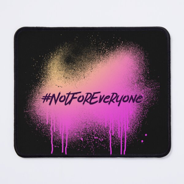 Item preview, #NotForEveryone Hashtag T-Shirt designed and sold by DwishOriginals.