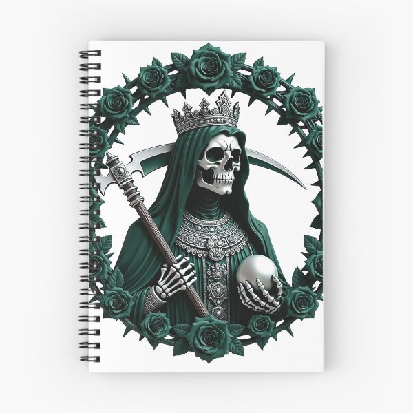 Item preview, Santa Muerte Couronne Verte designed and sold by Bluesax.