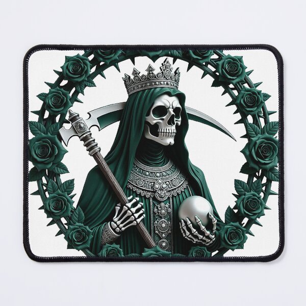 Item preview, Santa Muerte Couronne Verte designed and sold by Bluesax.