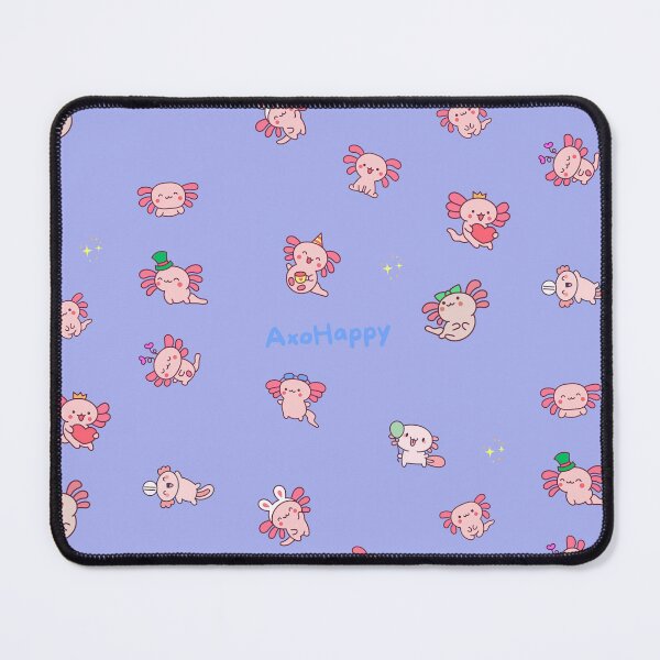 Item preview, Axo-happy kawaii axolotl pack designed and sold by ZenReiArt.