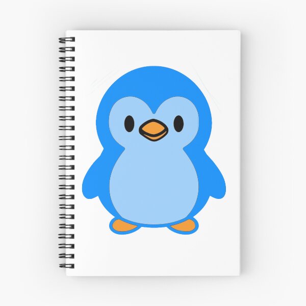 Item preview, Cute Blue Penguin Cartoon Design designed and sold by Regal-Elegances.