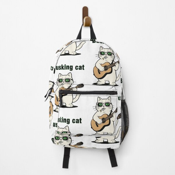 Item preview, Retro Busking Cat designed and sold by SugarCore.