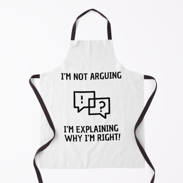Item preview, I'm not arguing! I'm explaining why I'm right! designed and sold by Cami & Co. Design.