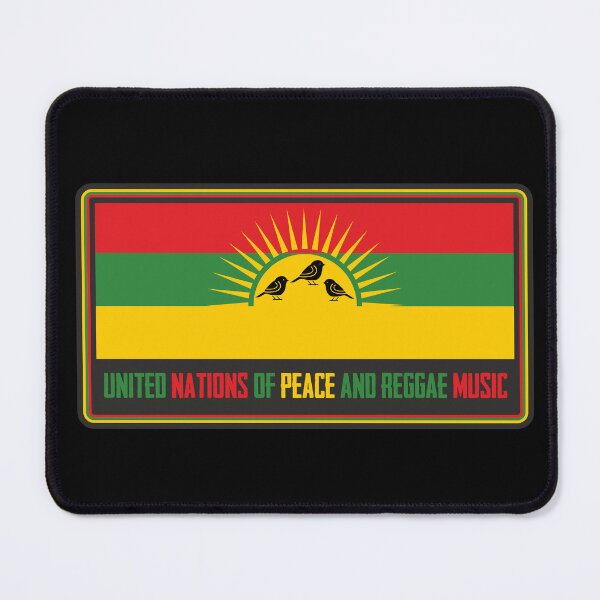 Item preview, United Nations Of Peace And Reggae Music (Colorful Contour) designed and sold by MagicEyesOnly.