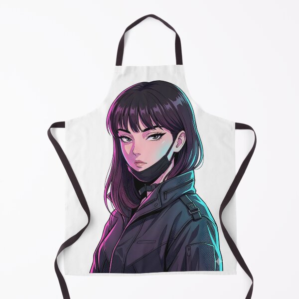 Item preview, Midnight Glare | Cyberpunk Anime Girl & Techwear Aesthetic designed and sold by OVERRIDESTUDIOS.