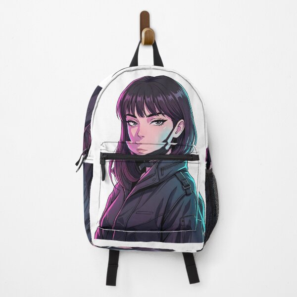 Item preview, Midnight Glare | Cyberpunk Anime Girl & Techwear Aesthetic designed and sold by OVERRIDESTUDIOS.