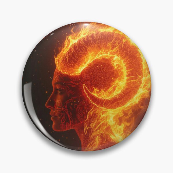 Item preview, Aries Fire Goddess designed and sold by Vivanima.