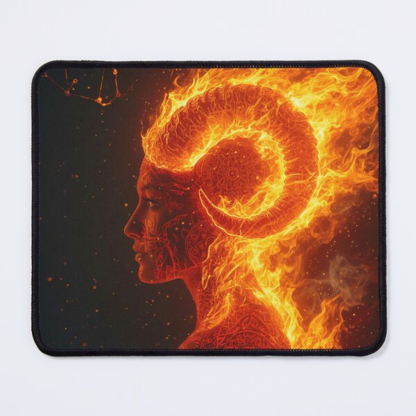 Item preview, Aries Fire Goddess designed and sold by Vivanima.