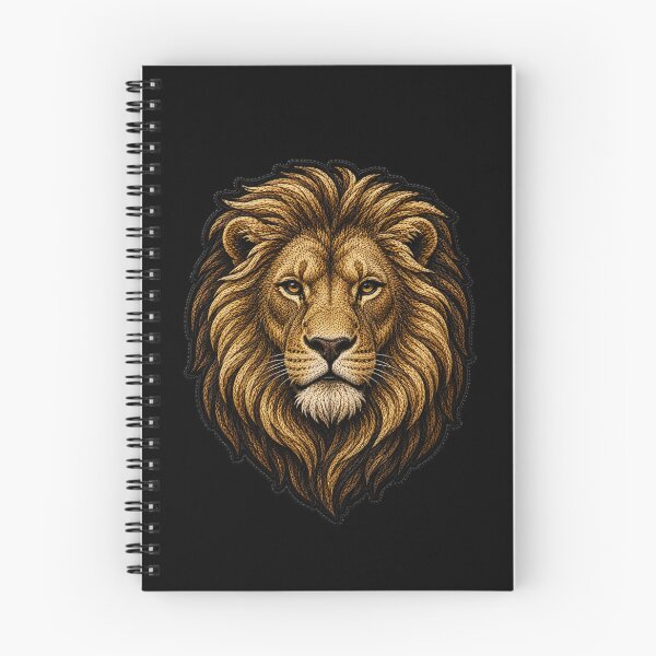 Item preview, Luxury Lion Embroidery Patch | Premium Mane Satin Stitch Design designed and sold by ColorSplash123.