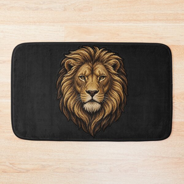 Item preview, Luxury Lion Embroidery Patch | Premium Mane Satin Stitch Design designed and sold by ColorSplash123.