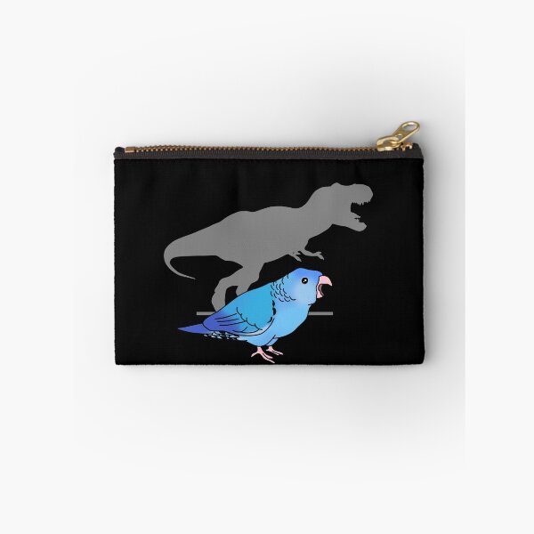 Item preview,  T-rex Blue Lineolated Parakeet designed and sold by FandomizedRose.