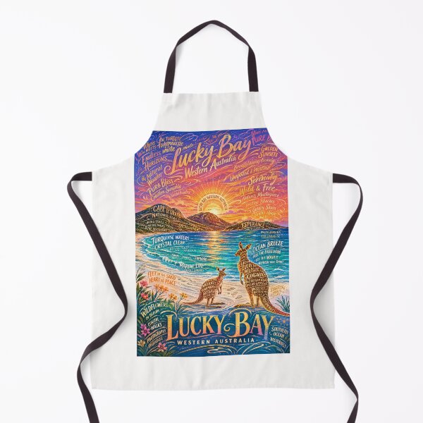 Item preview, Lucky Bay Western Australia Cape Le Grand National Park Kangaroos designed and sold by Places On Earth.