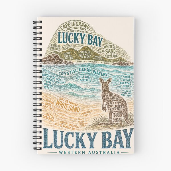Item preview, Lucky Bay Western Australia Cape Le Grand Crystal Waters designed and sold by Places On Earth.