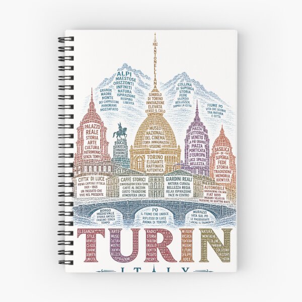 Item preview, Turin Italy Mole Antonelliana Piazza Vittorio Veneto Torino Skyline designed and sold by Places On Earth.