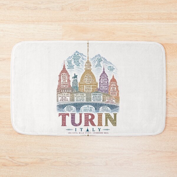 Item preview, Turin Italy Mole Antonelliana Piazza Vittorio Veneto Torino Skyline designed and sold by Places On Earth.