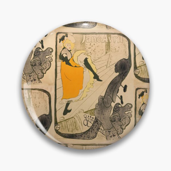 Item preview, Jane Avril by Henri de Toulouse-Lautrec | Vintage Paris Cabaret Art Nouveau Poster Print designed and sold by artofuniverse.