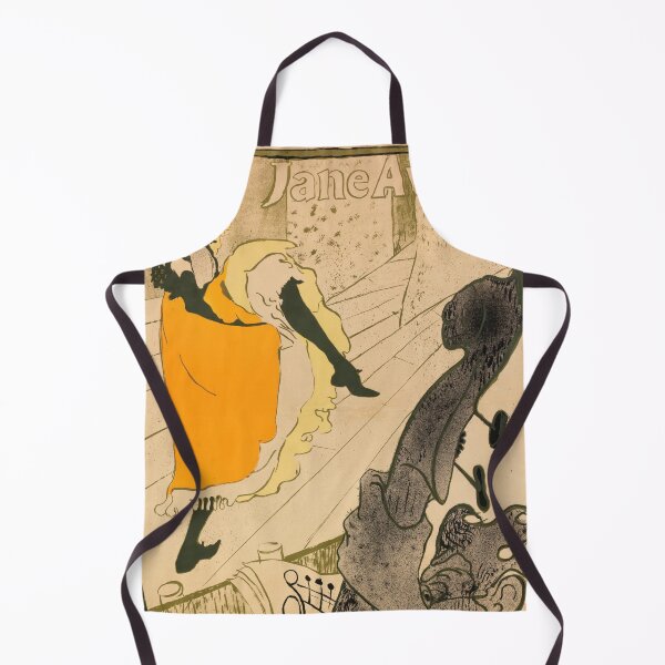 Item preview, Jane Avril by Henri de Toulouse-Lautrec | Vintage Paris Cabaret Art Nouveau Poster Print designed and sold by artofuniverse.