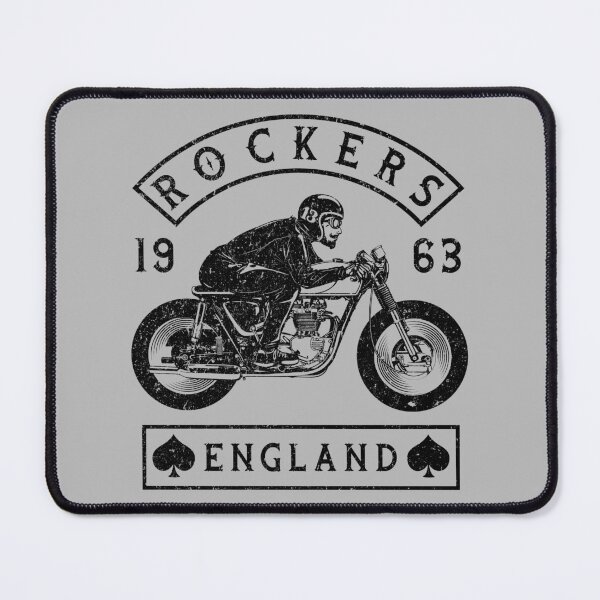 Item preview, Rockers, England, 1960s, Rock n Roll, Rockabilly Bikers Design designed and sold by Proverbial Wisdom Design.