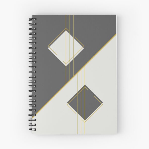 Item preview, The Divergence - Charcoal and Gold Minimalist Geometric designed and sold by artdocaj.