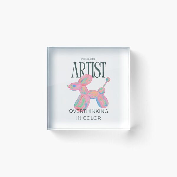 Artikelvorschau, Artist - Overthinking in Color entworfen und verkauft von Cami & Co. Design.