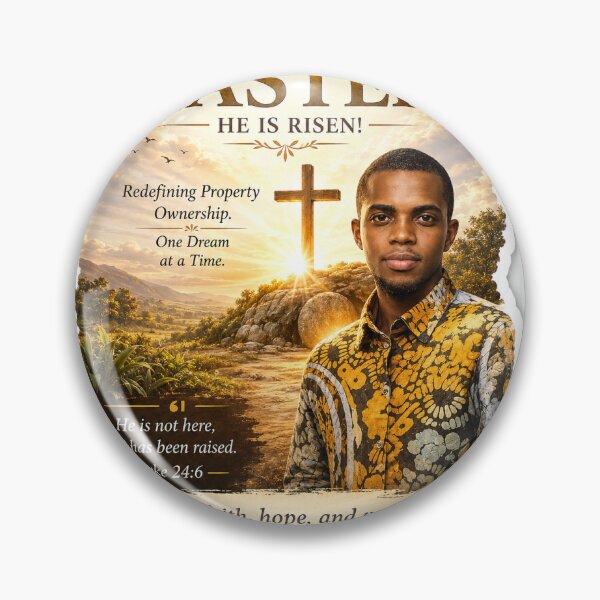 Item preview, Happy Easter He Is Risen Sticker | Christian Faith Aesthetic designed and sold by Ishratparween11.
