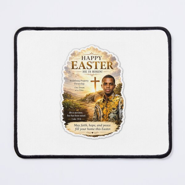 Item preview, Happy Easter He Is Risen Sticker | Christian Faith Aesthetic designed and sold by Ishratparween11.
