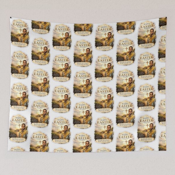 Item preview, Happy Easter He Is Risen Sticker | Christian Faith Aesthetic designed and sold by Ishratparween11.