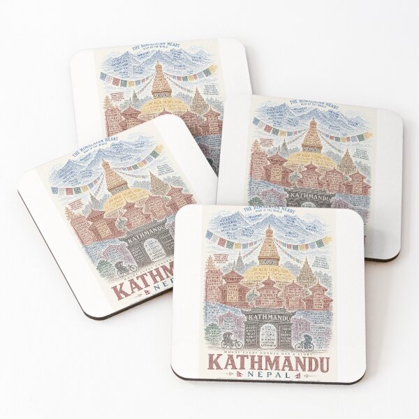 Item preview, Kathmandu Nepal Boudhanath Pashupatinath Durbar Square Himalayan Heritage designed and sold by Places On Earth.