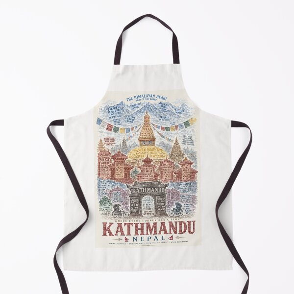 Item preview, Kathmandu Nepal Boudhanath Pashupatinath Durbar Square Himalayan Heritage designed and sold by Places On Earth.