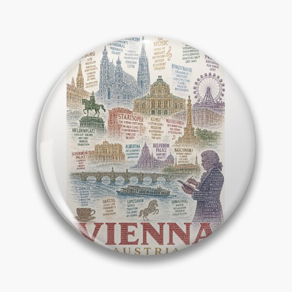 Item preview, Vienna Austria Stephansdom Hofburg Ringstrasse Classical Music Heritage designed and sold by Places On Earth.