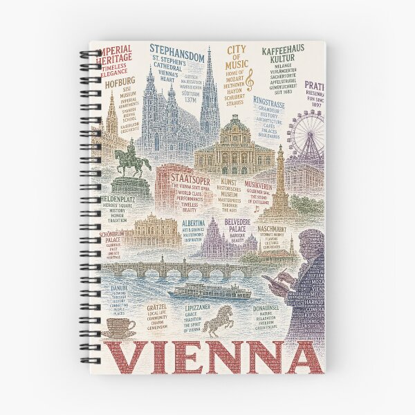 Item preview, Vienna Austria Stephansdom Hofburg Ringstrasse Classical Music Heritage designed and sold by Places On Earth.